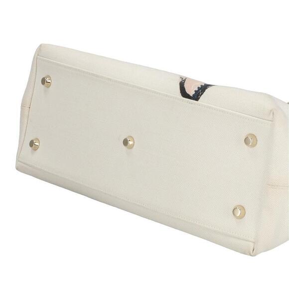 Christian Dior Canvas Handbag Tote Bag - Picture 3 of 5